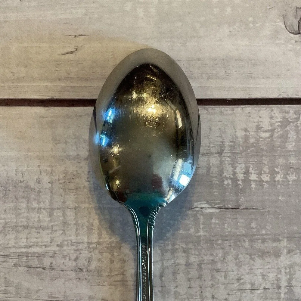 Reed & Barton Stainless Flatware Renaissance Serving Spoon Tablespoon